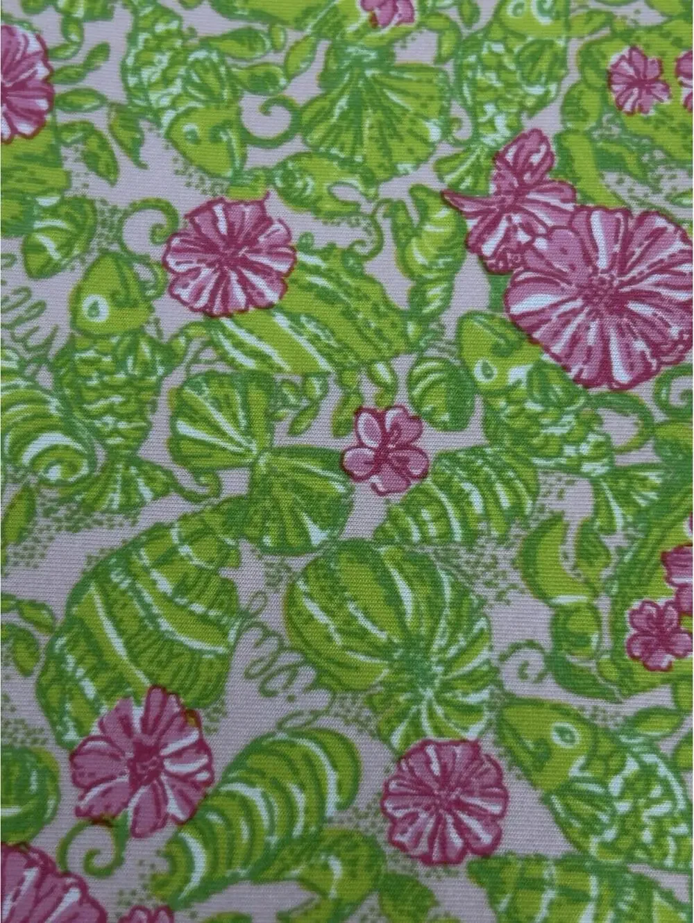 LILLY PULITZER IPAD TABLET Padded Case. Zip Around. Pink Green Fish & Sea life.